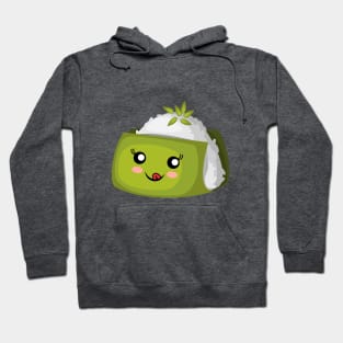 Smiling kawaii sushi Hoodie